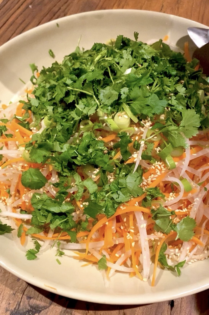 Japansk krispig sallad med rättika och morötter – Bara Lite Mat – Just ...